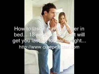 How To Last Longer In Bed - Learn How To Last Longer In Bed