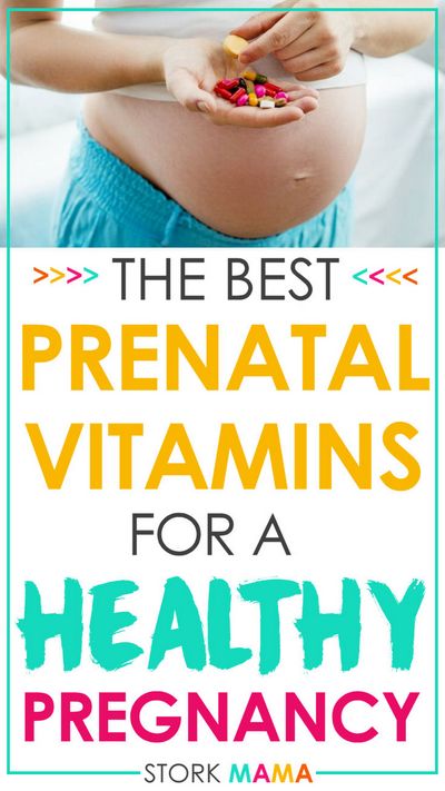 Prenatal Vitamins For Healthy Pregnancy